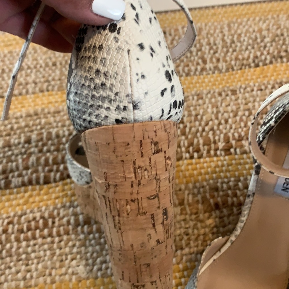 Steve Madden Snakeskin Wedges - Picture 5 of 5